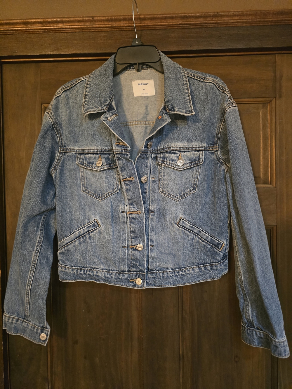 O Old Navy Medium Blue Denim Jacket Medium